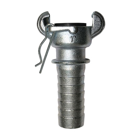 1 Inch Straight Through Hose Barb Jack Hammer Coupler, PK 50